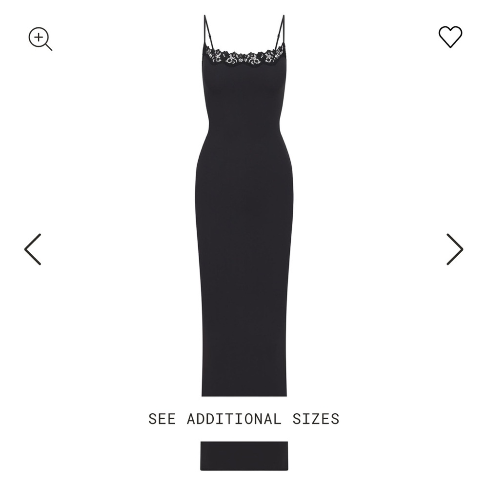 SKIMS Black Maxi Dress - Picture 10 of 13